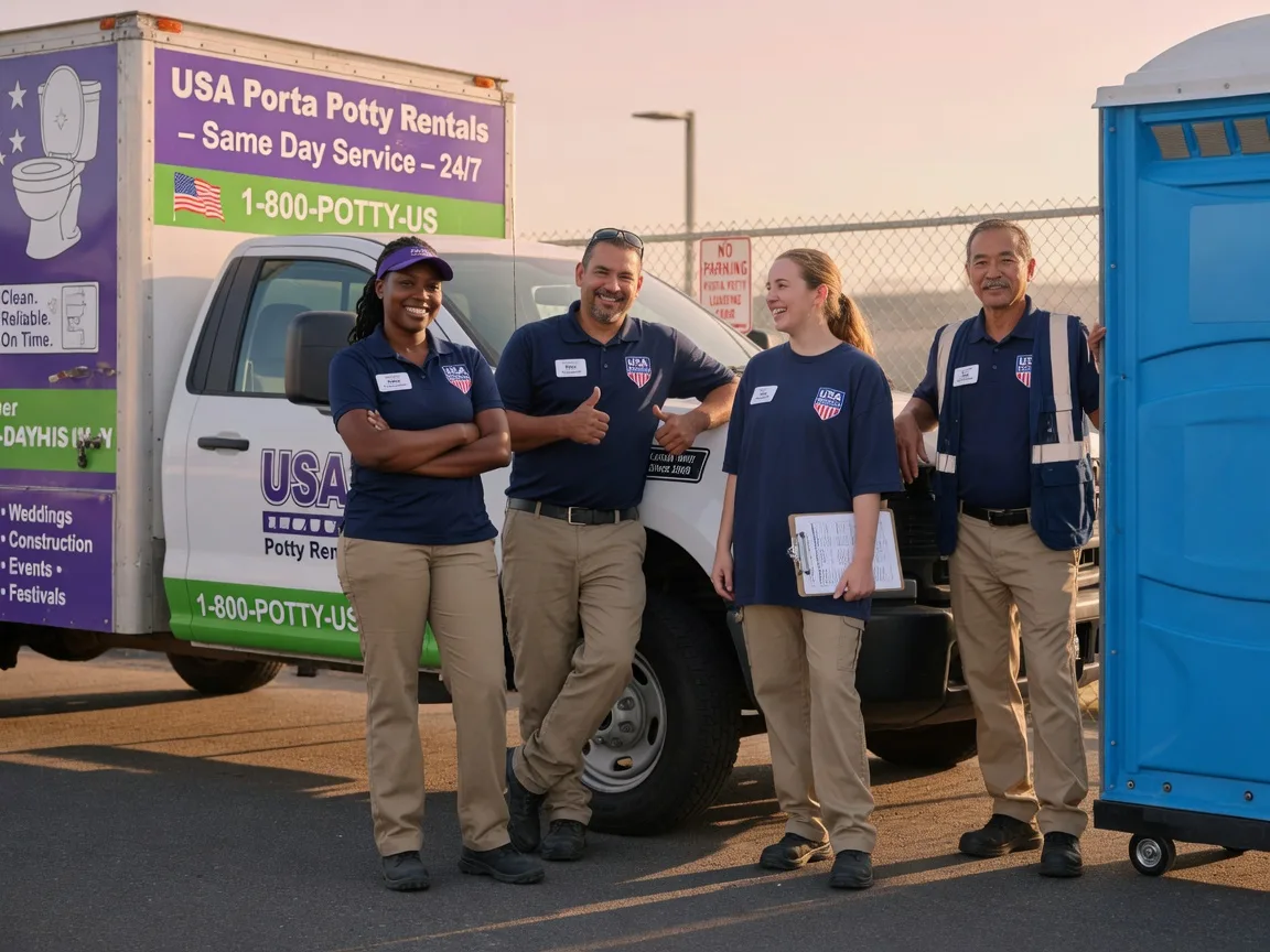 Porta Potty Rental company in Jackson Center, OH